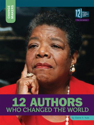 cover image of 12 Authors Who Changed the World